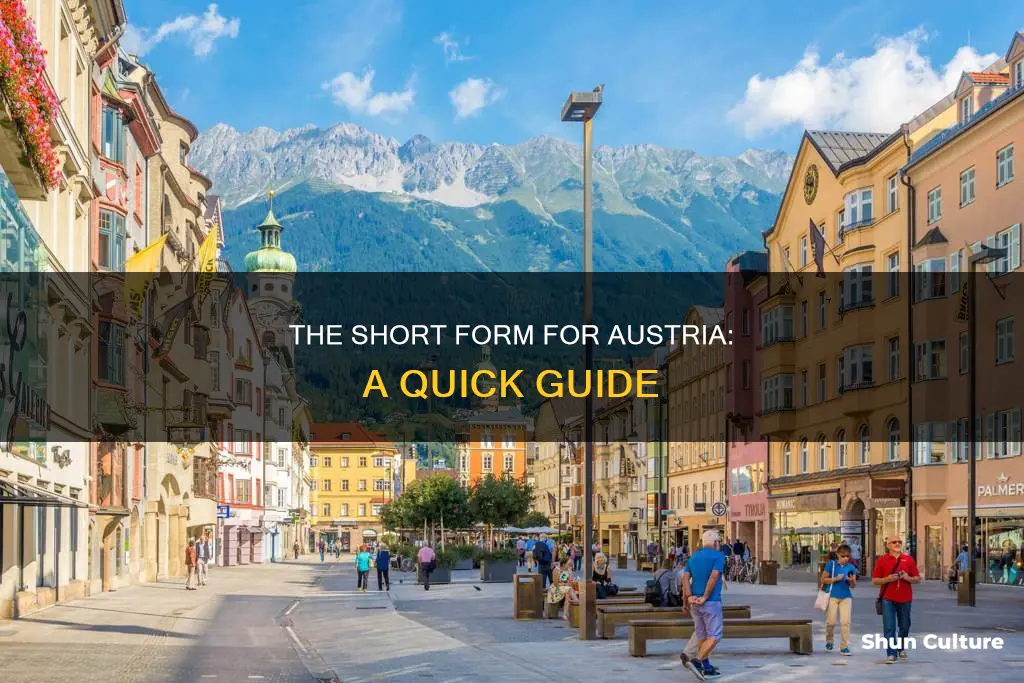 what is the short form for austria