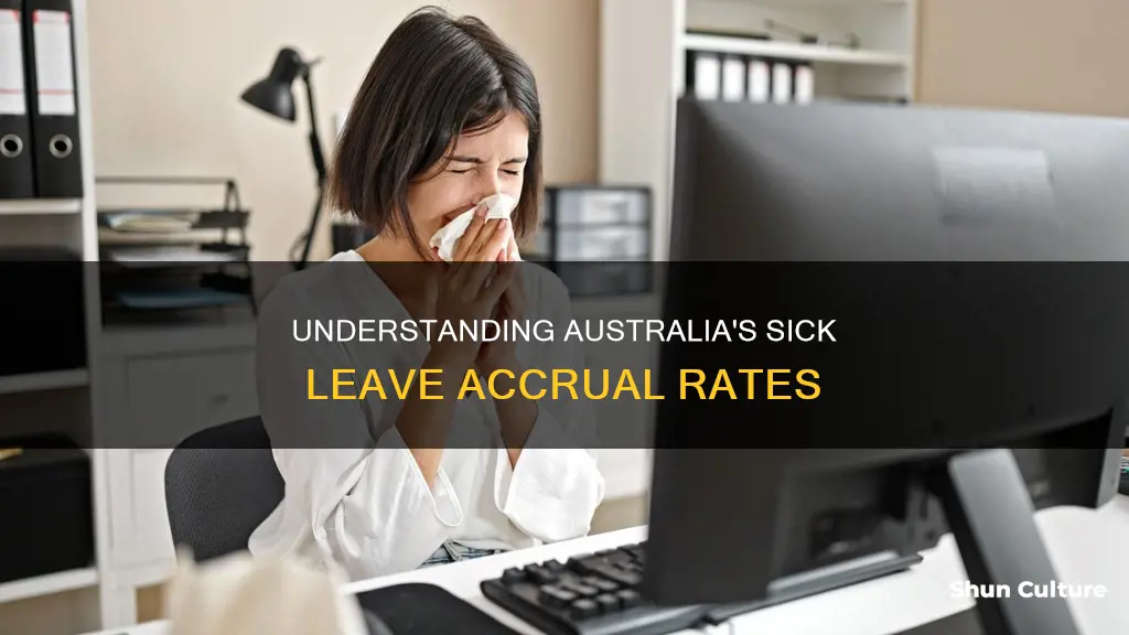 what is the sick leave accrual rate in australia