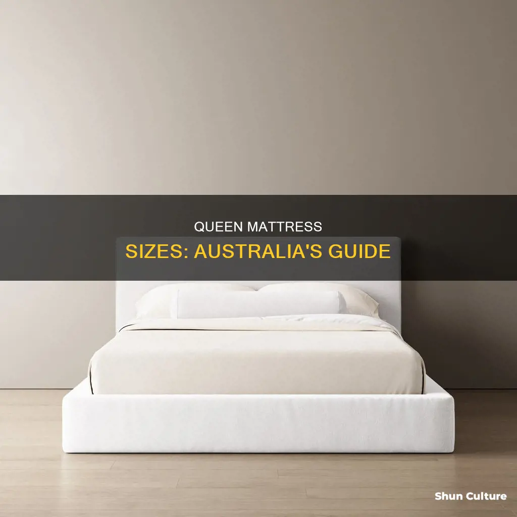 what is the size of a queen mattress in australia