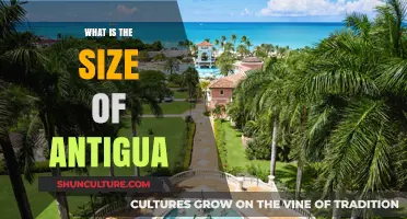 Discovering Antigua's Geographic Dimensions: Land Area and Coastal Boundaries