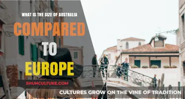 Exploring Australia's Vastness Against Europe's Compactness
