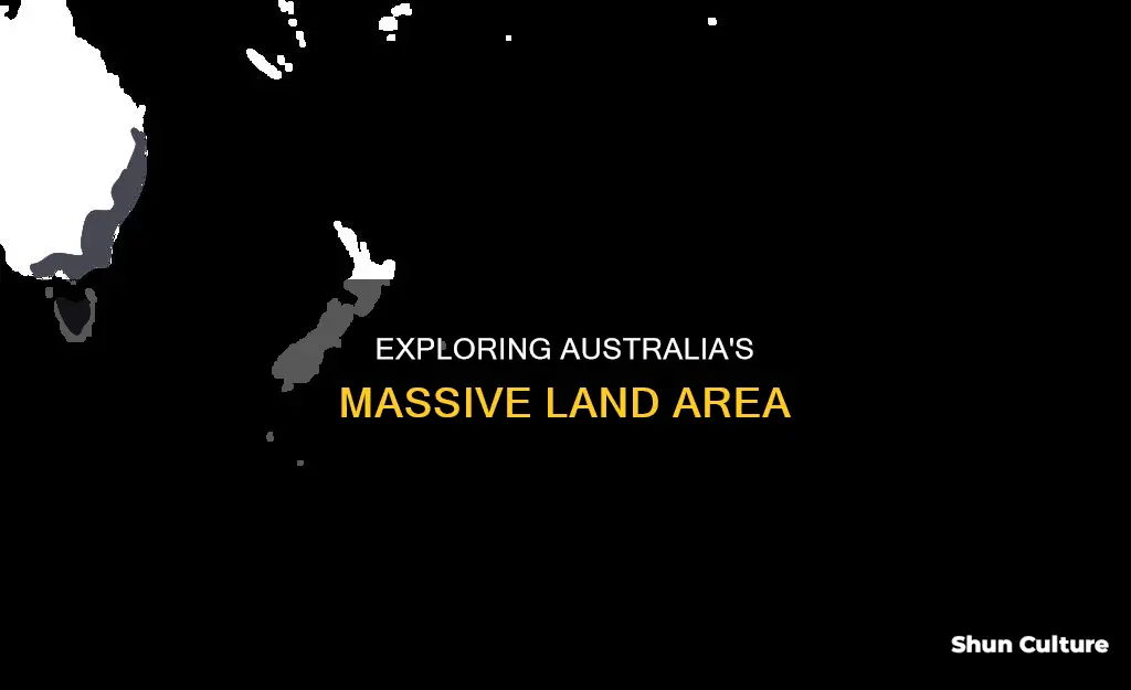 what is the size of australia in km2