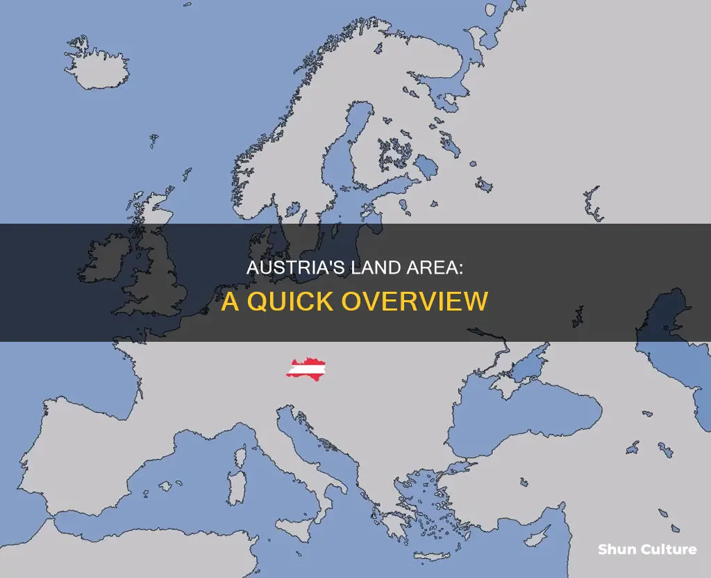 what is the size of austria in square miles