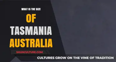 Exploring Tasmania: Australia's Island State Size