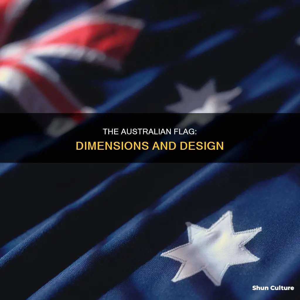 what is the size of the australian flag