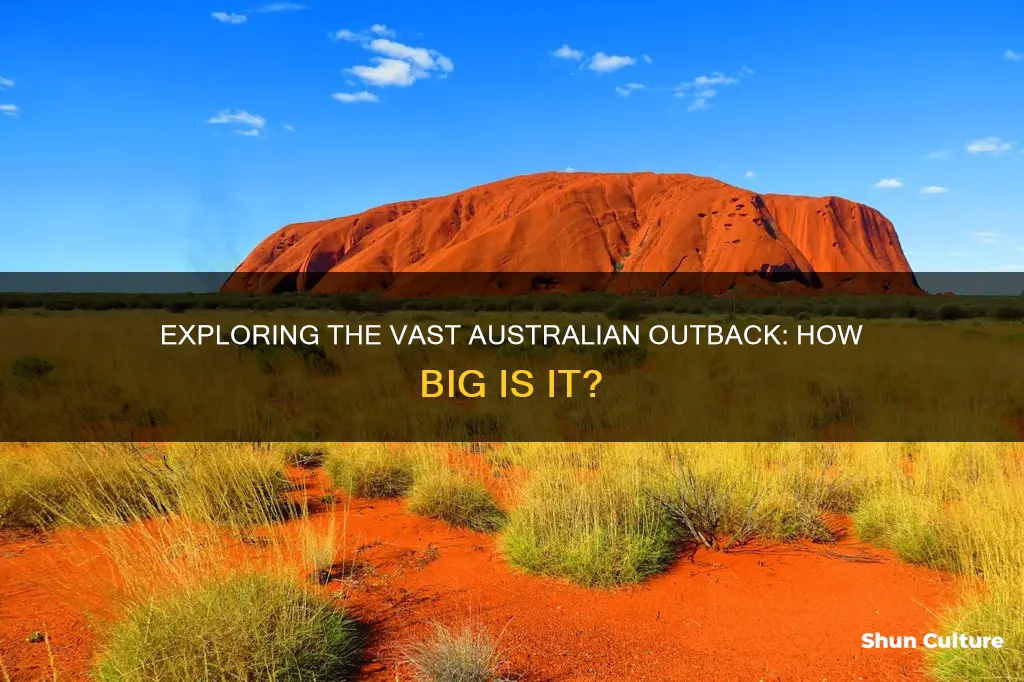 what is the size of the australian outback