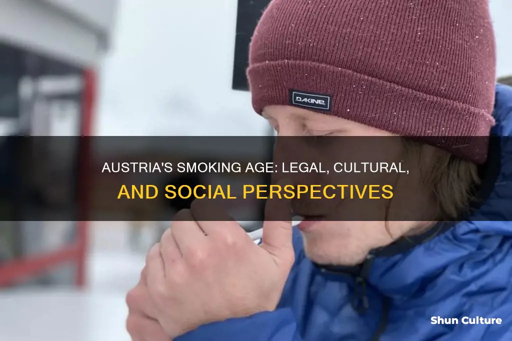 what is the smoking age in austria
