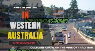 Western Australia's Speed Limit Rules Explained