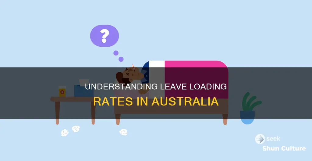 what is the standard leave loading rate in australia