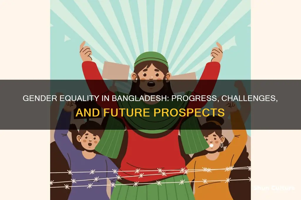 what is the status of gender equality in bangladesh