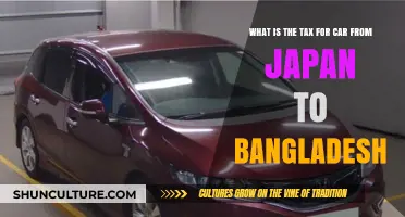 Importing Japanese Cars to Bangladesh: Understanding the Tax Structure