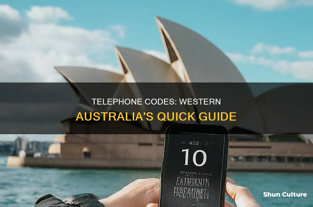 what is the telephone code for western australia