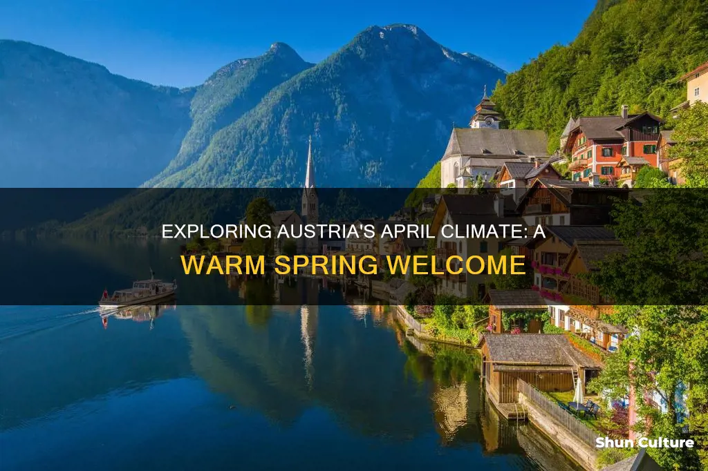 what is the temperature in austria in april