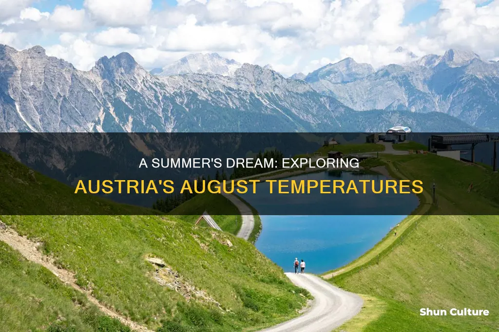 what is the temperature in austria in august