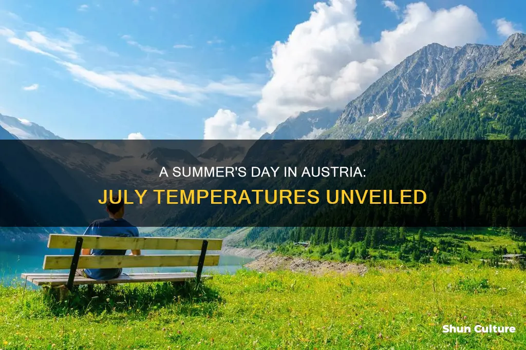 what is the temperature in austria in july