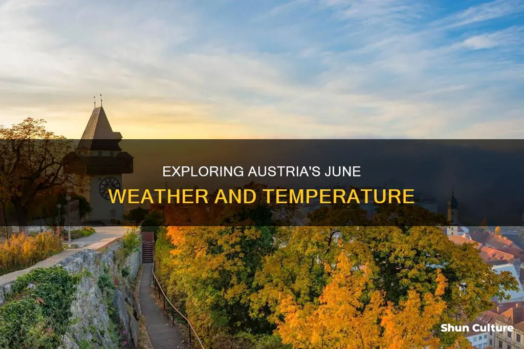 what is the temperature in austria in june