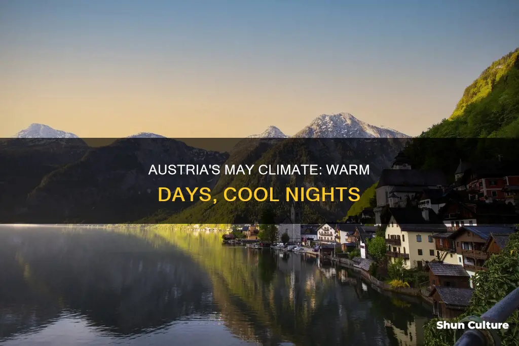 what is the temperature in austria in may