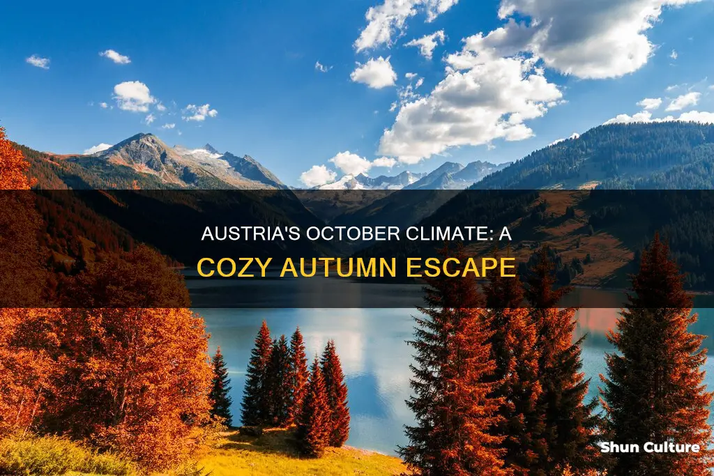 what is the temperature in austria in October