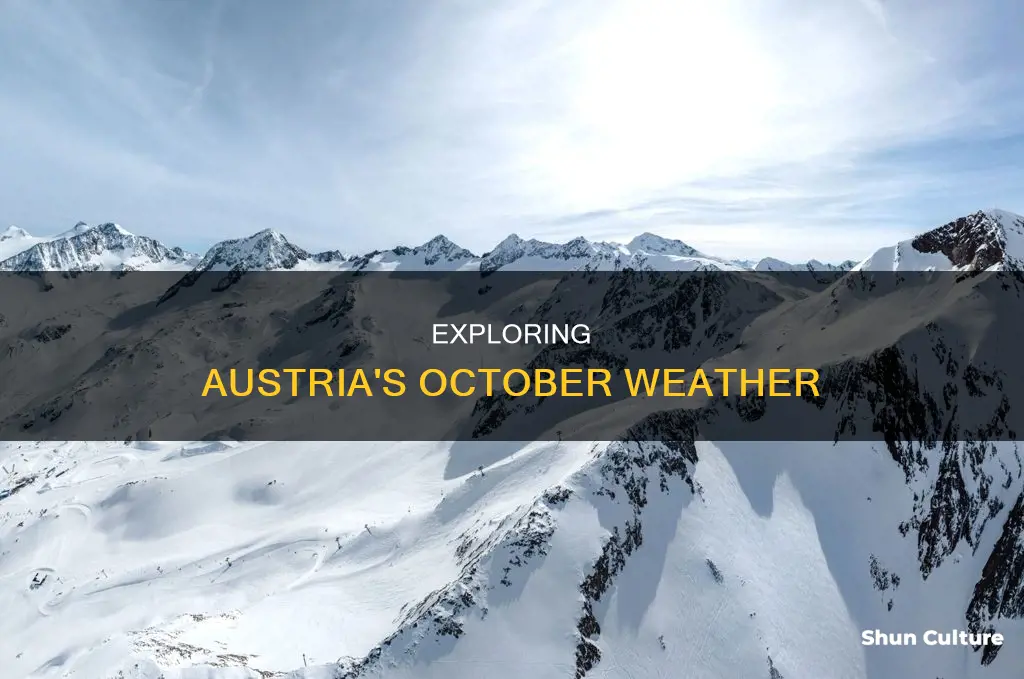 what is the temperature in austria in October