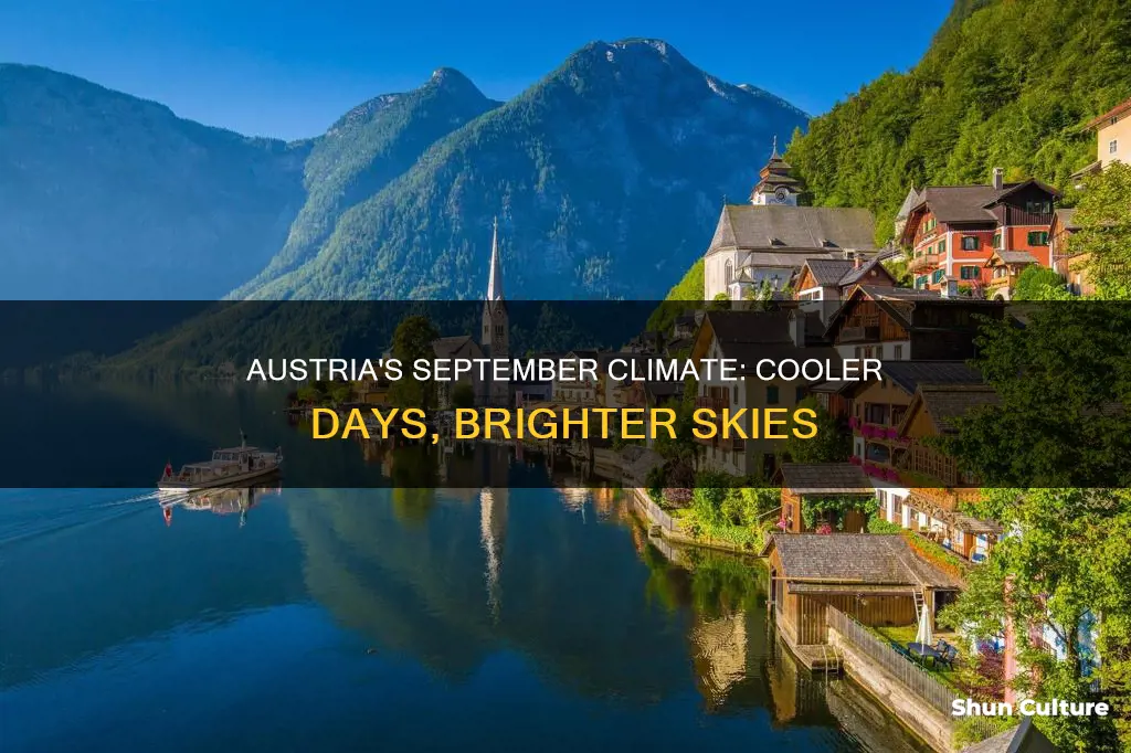 what is the temperature in austria in September