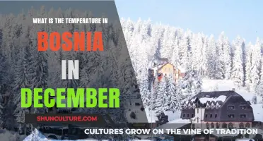 December in Bosnia: Exploring the Chilly Winter Temperatures
