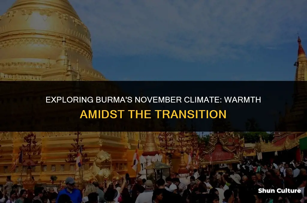 what is the temperature in burma in november
