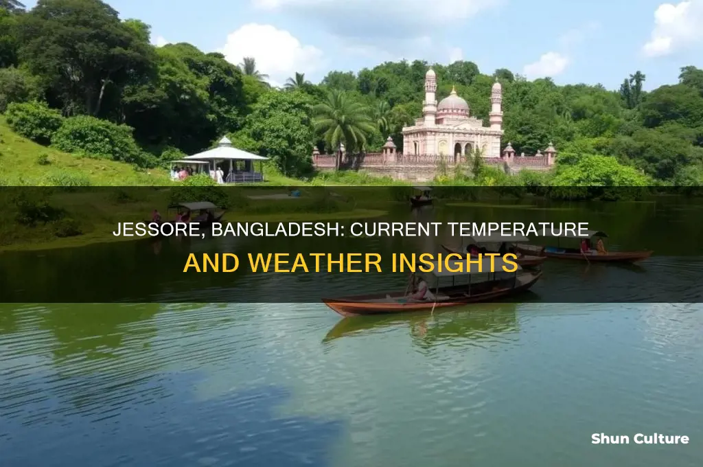 what is the temperature in jessore bangladesh