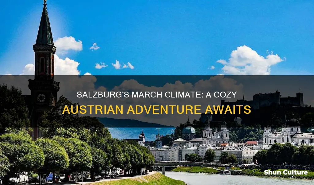 what is the temperature in salzburg austria in march