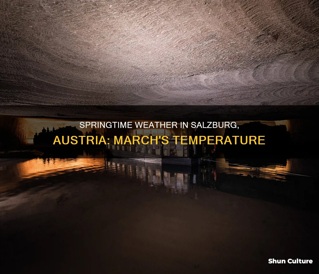 what is the temperature in salzburg austria in march