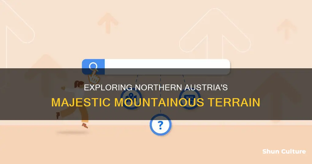 what is the terrain of northern austria