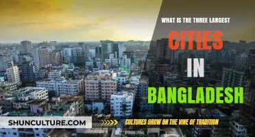 Discovering Bangladesh's Urban Giants: The Three Largest Cities Revealed
