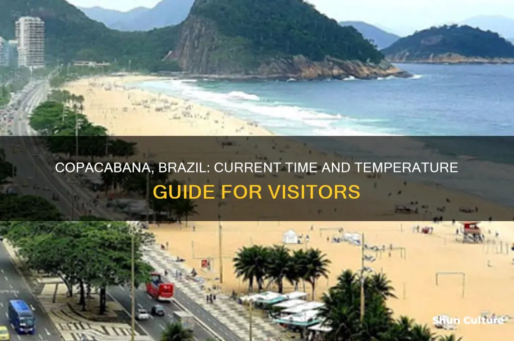 what is the time and temperature in copacabana brazil