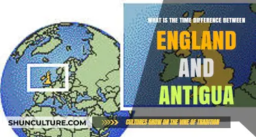 England to Antigua: Understanding the Time Zone Difference