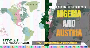 Time Difference: Nigeria and Austria's Clocks Disagree