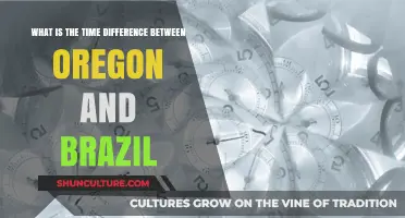 Oregon to Brazil: Understanding the Time Zone Difference Explained