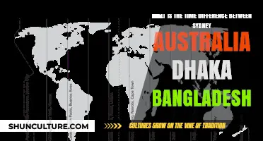 Sydney to Dhaka: Understanding the Time Difference Between Australia and Bangladesh