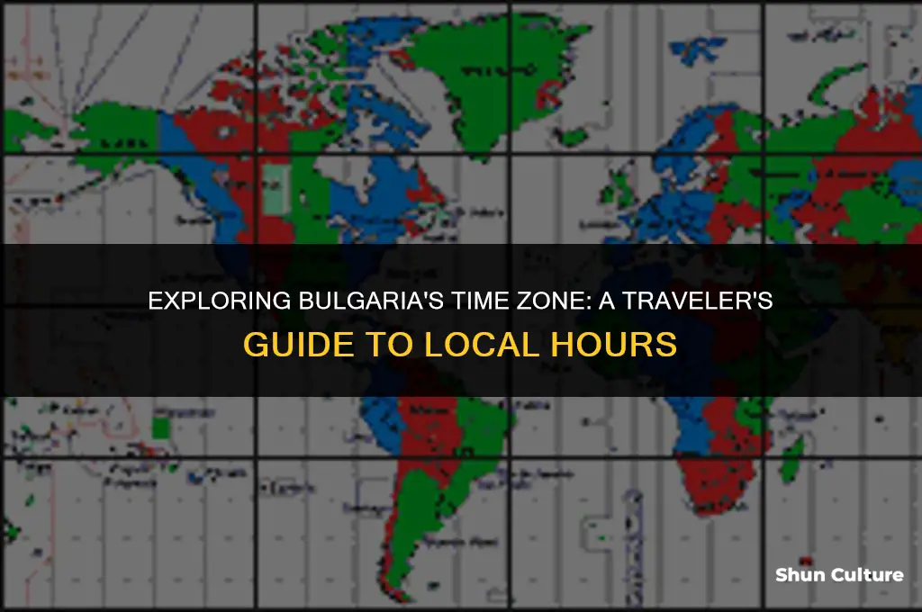what is the time difference in bulgaria