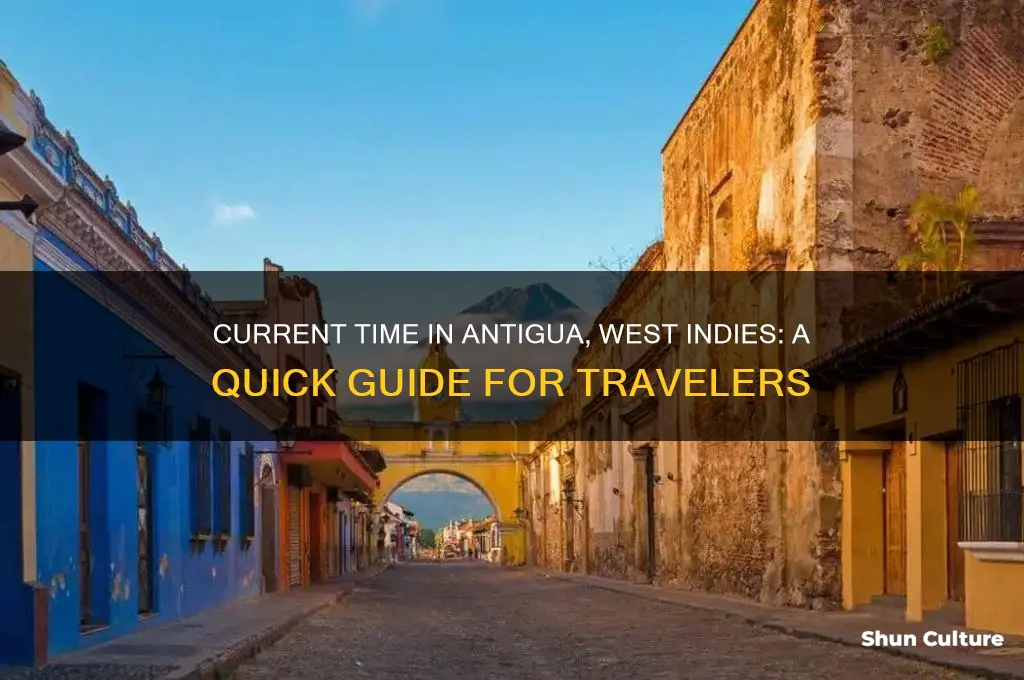 what is the time in antigua west indies