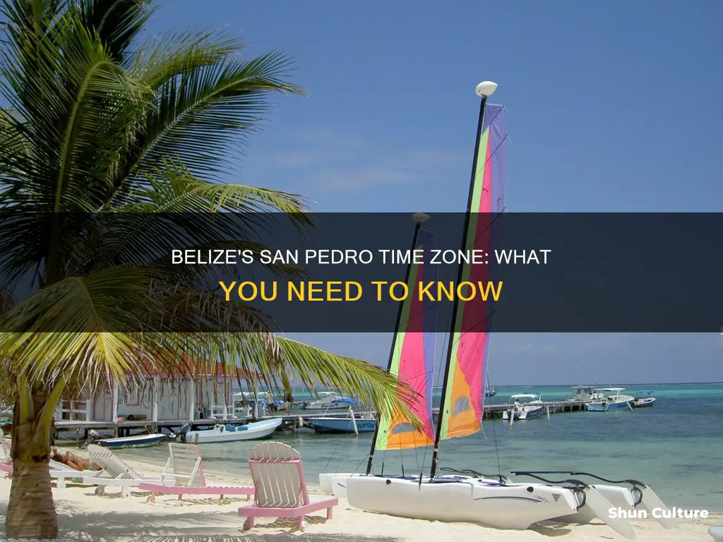 what is the time in belize san pedro