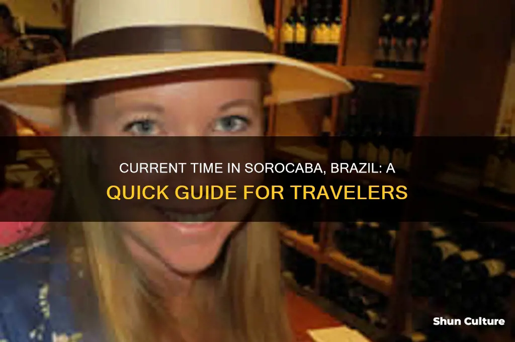 what is the time in brazil sorocaba