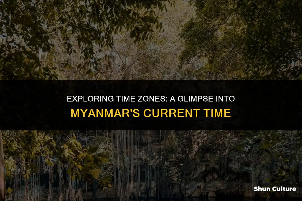 what is the time in burma