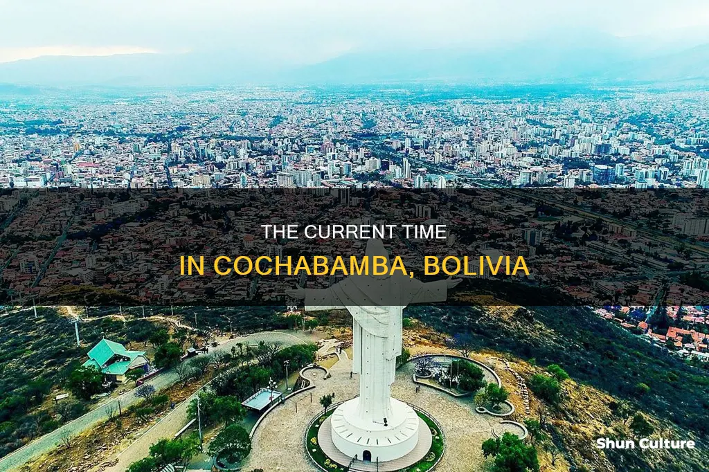 what is the time in cochabamba bolivia right now