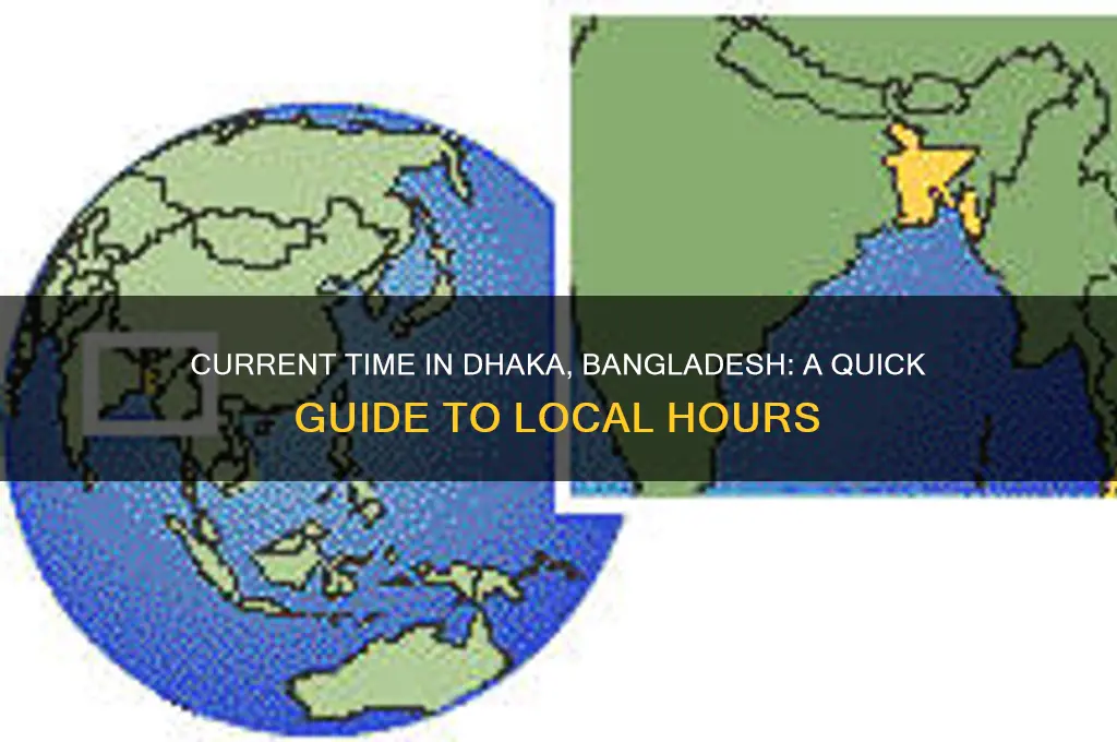 what is the time in dhaka bangladesh