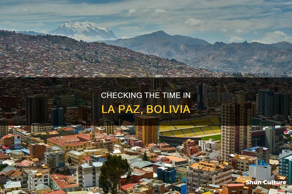 what is the time in la paz bolivia