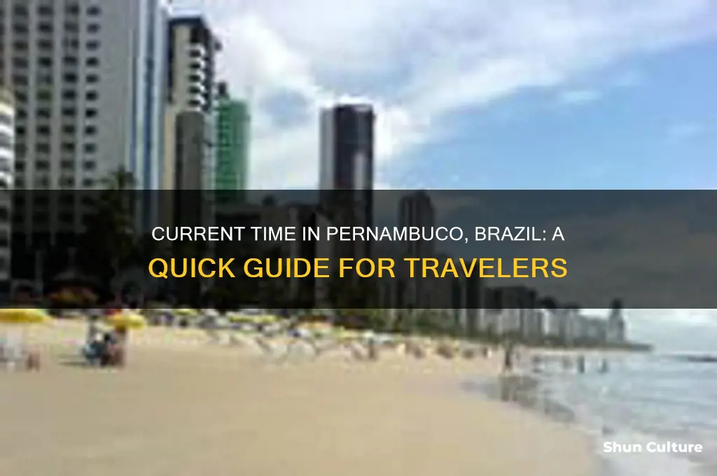 what is the time in pernambuco brazil