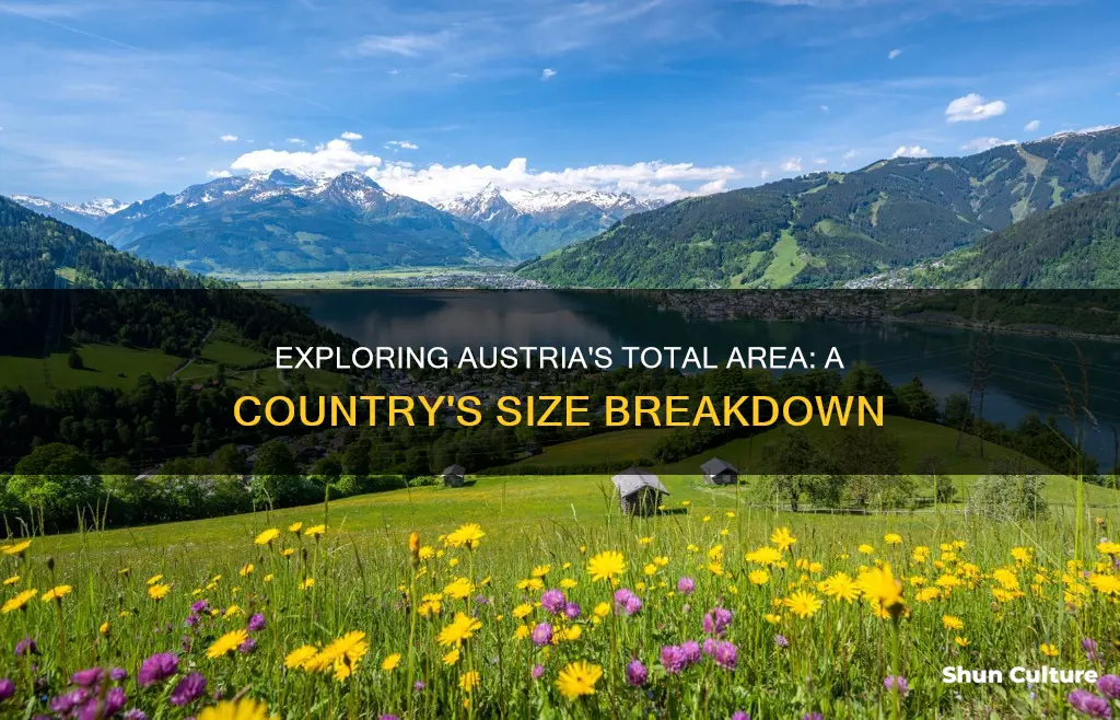 what is the total area of austria