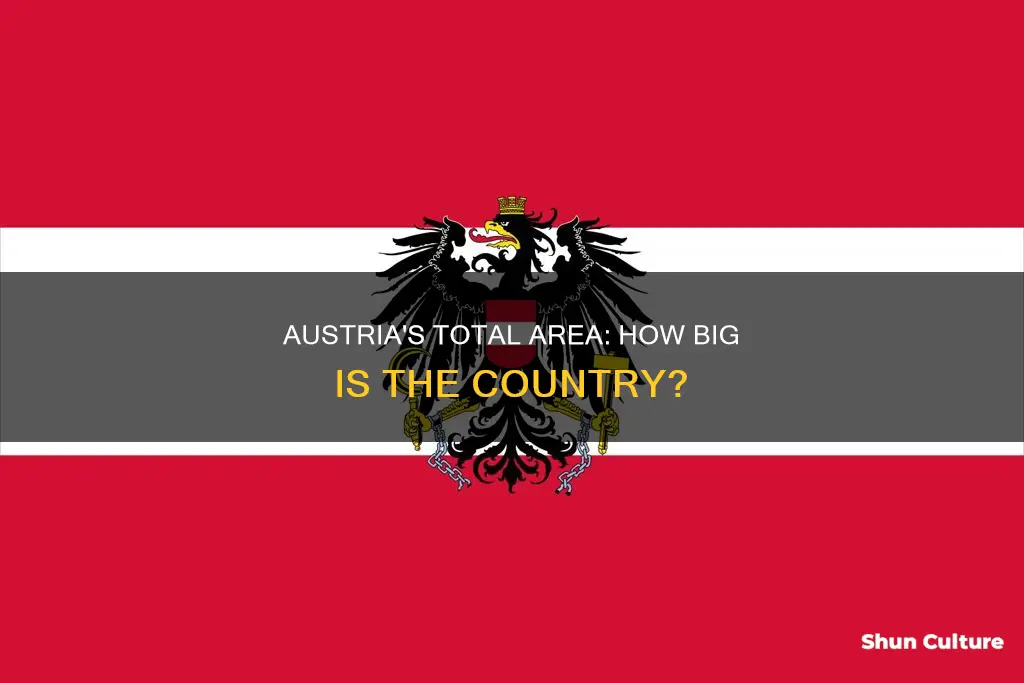 what is the total area of austria