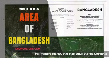 Exploring Bangladesh's Geography: Total Area and Land Features