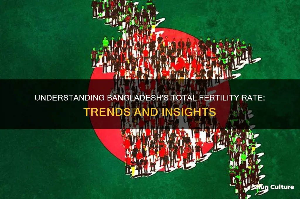 what is the total fertility rate in bangladesh