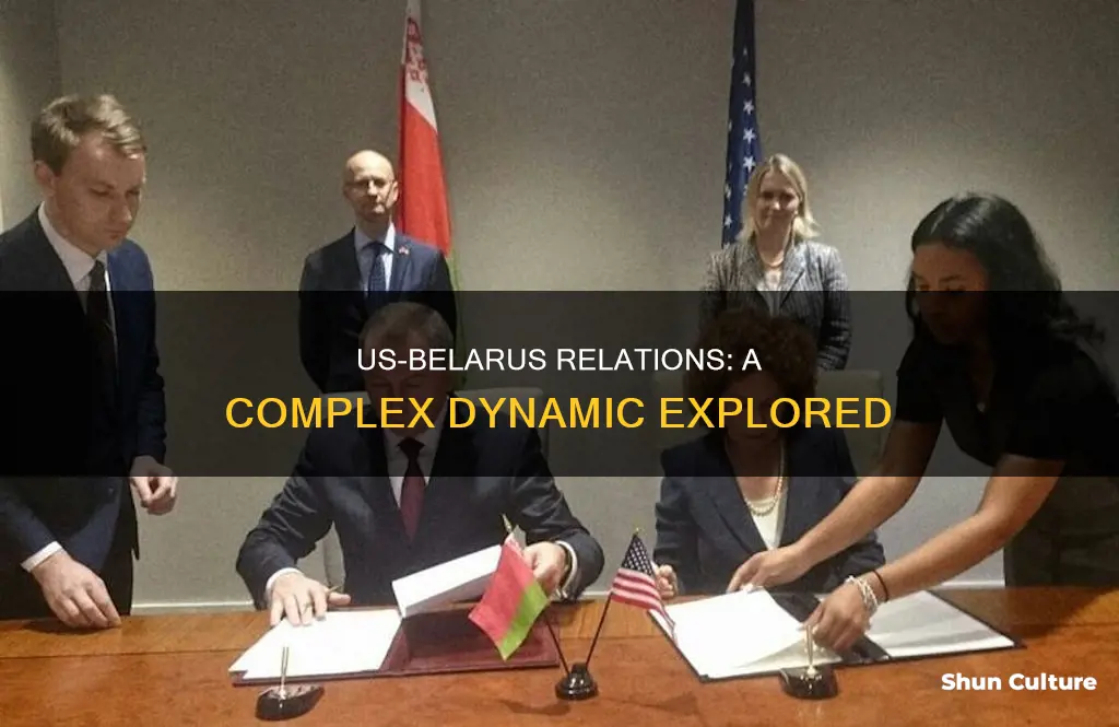 what is the us relationship with belarus